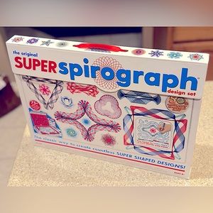 SUPER SPIROGRAPH Design Set 50th Anniversary Edition 75+ Pieces Unopened New Set